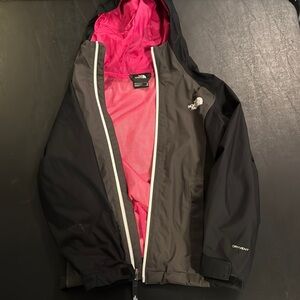 The North Face Black and Pink Jacket
